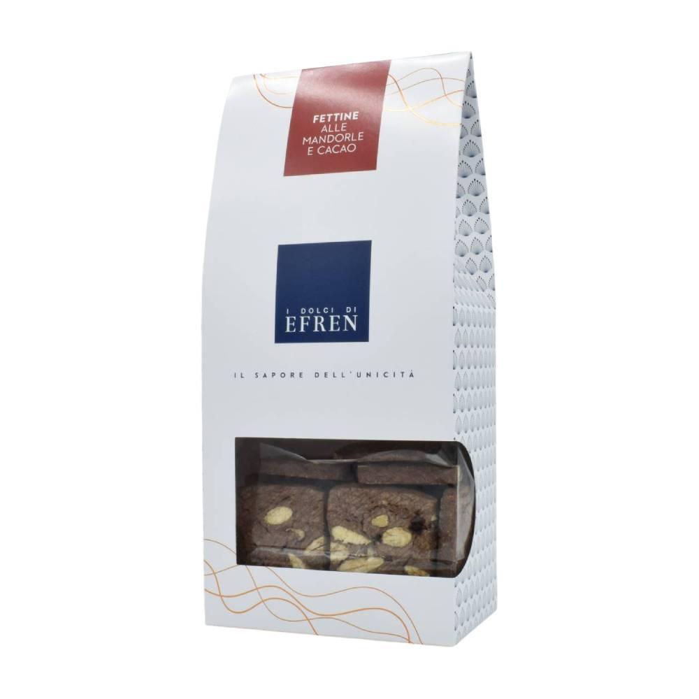 Biscotti Fettine alle Mandorle e Cacao - I Dolci di Efren