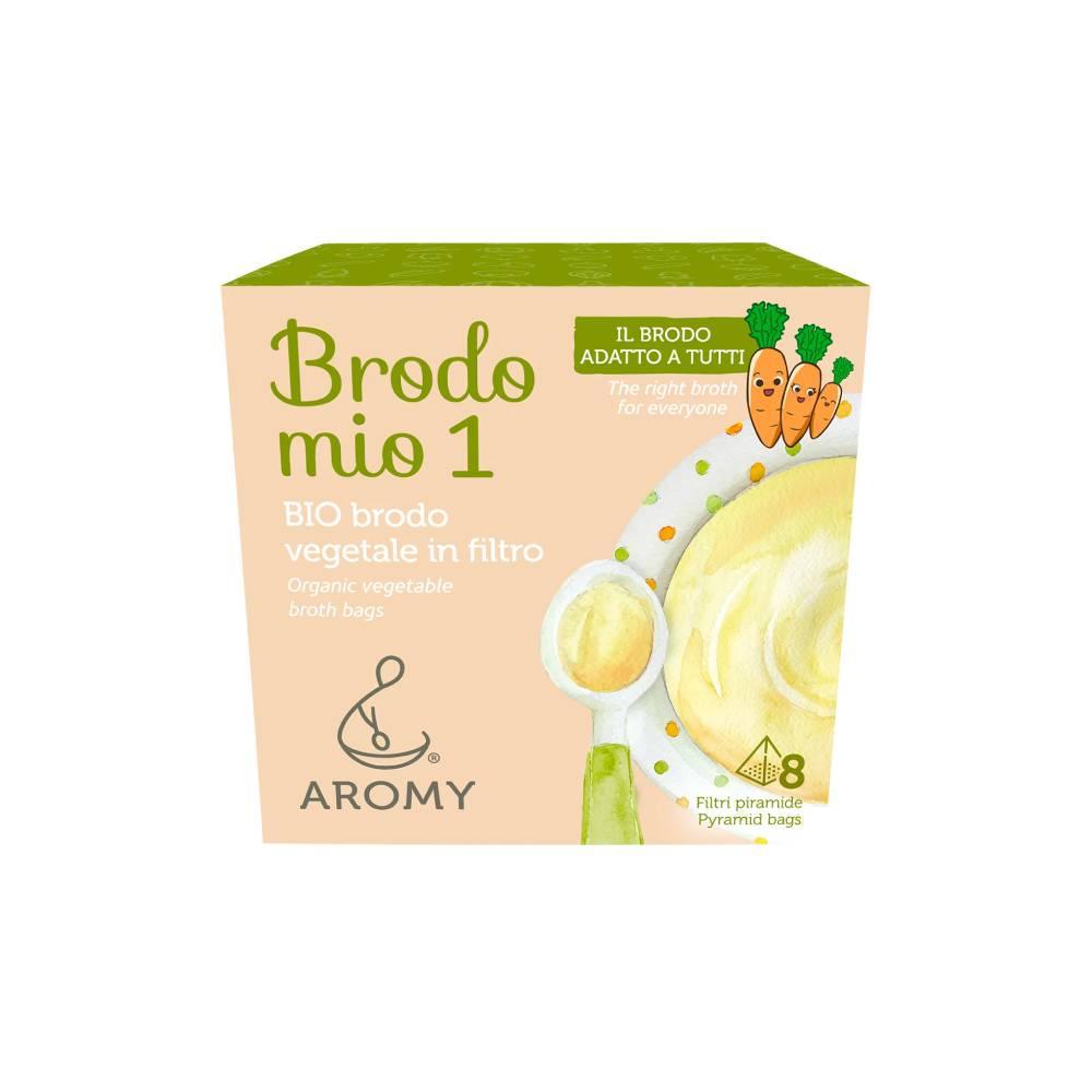 Brodo Mio 1 - Brodo vegetale BIO in filtri fronte