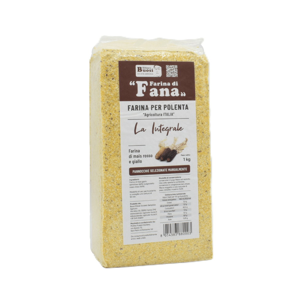 Farina per Polenta "La Integrale" 1kg Buosi