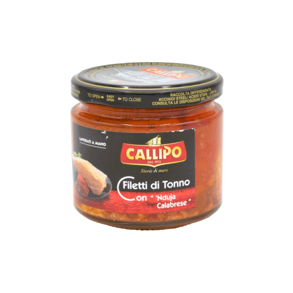 Filetti di Tonno con 'Nduja Calabrese 200g Callipo