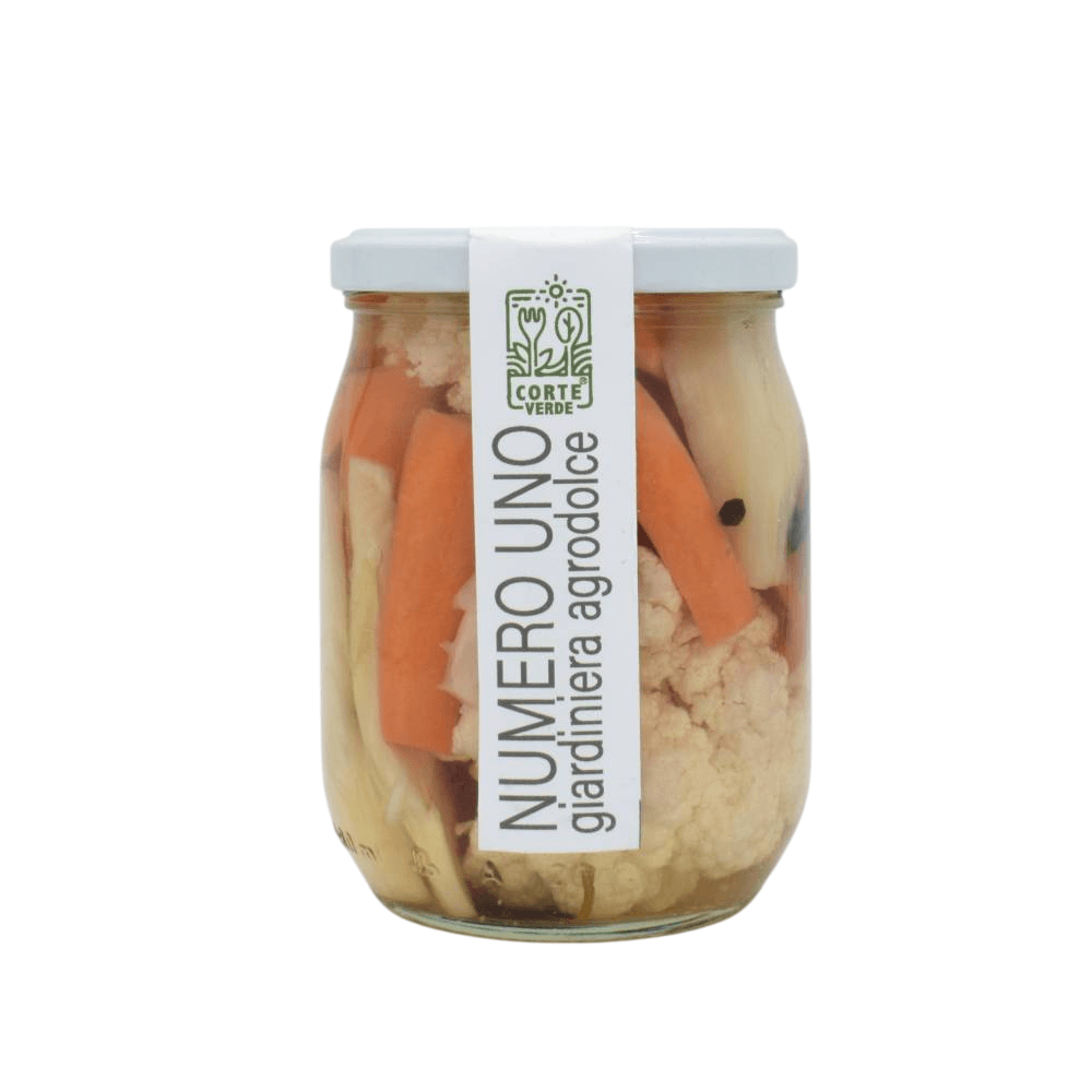 Giardiniera Agrodolce Numero Uno Corte Verde 520ml