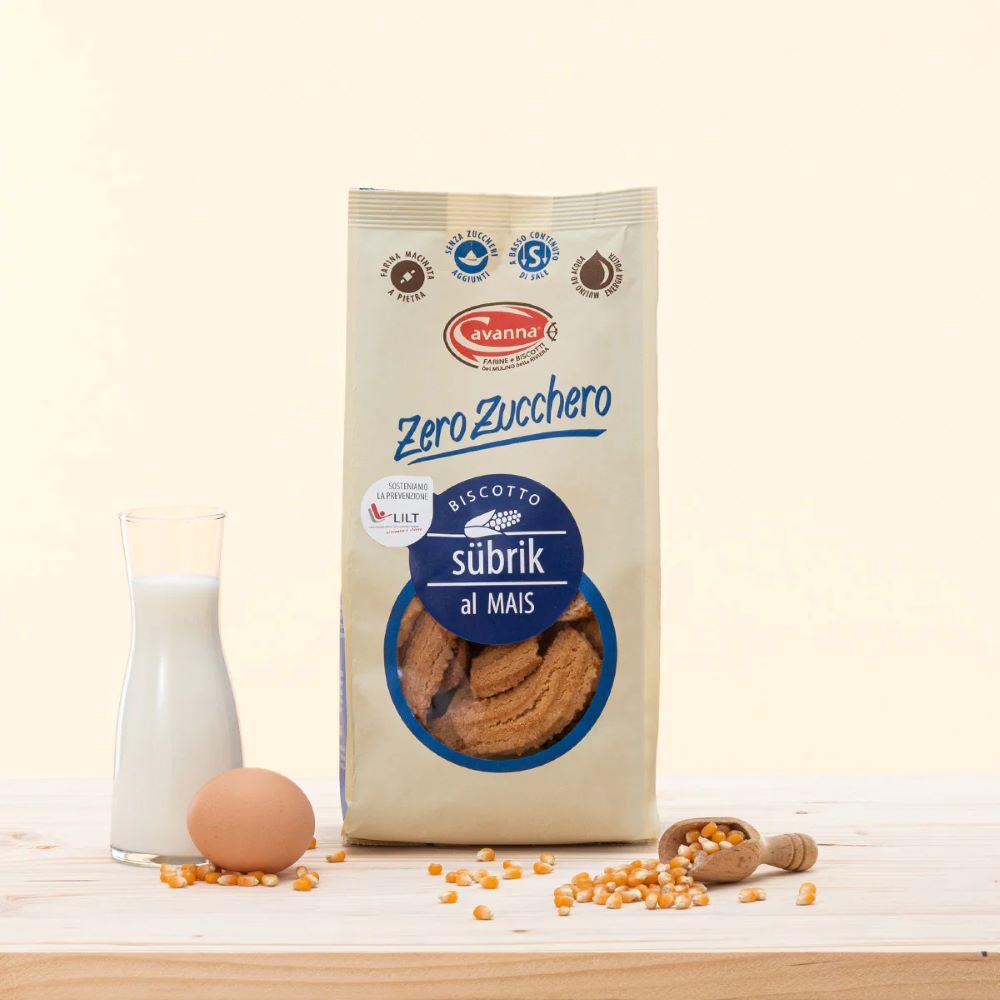 Biscotti zero zucchero al mais Cavanna