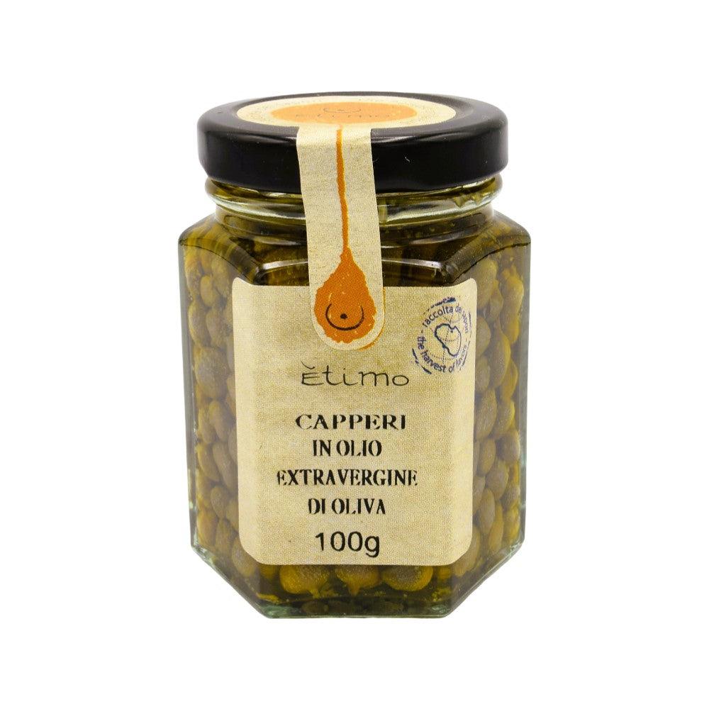 Capperi Etimo in Olio Extravergine Oliva