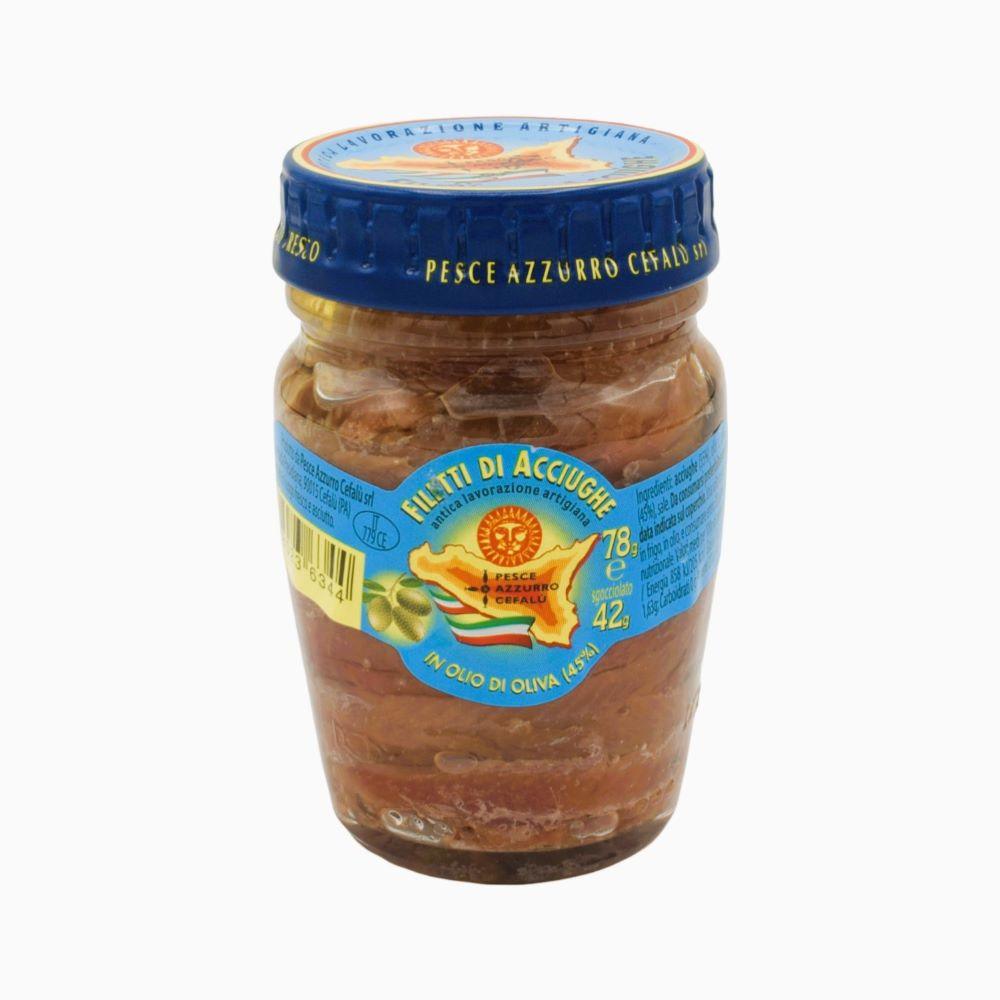 Filetti di acciughe Cefalù 78g