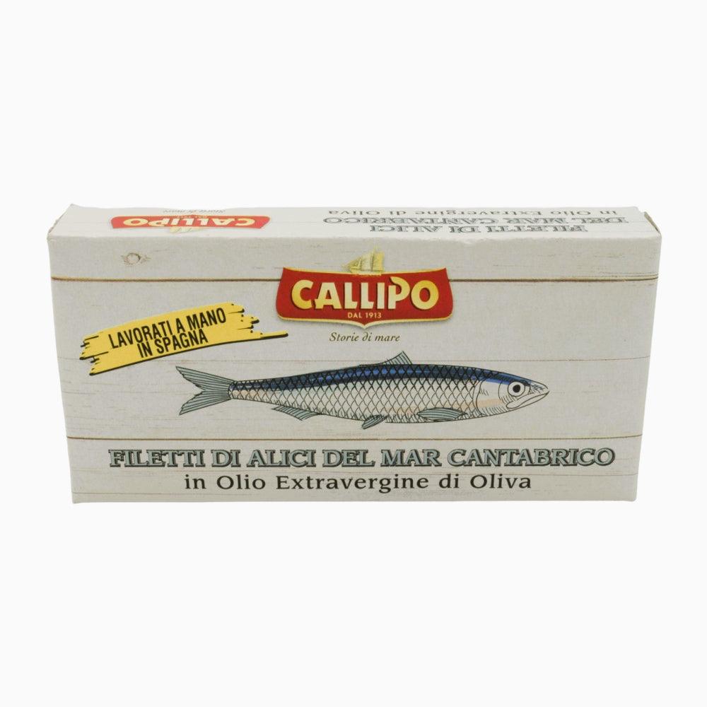 Filetti di alici del Cantabrico Callipo