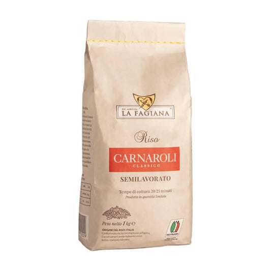Riso carnaroli semilavorato La Fagiana