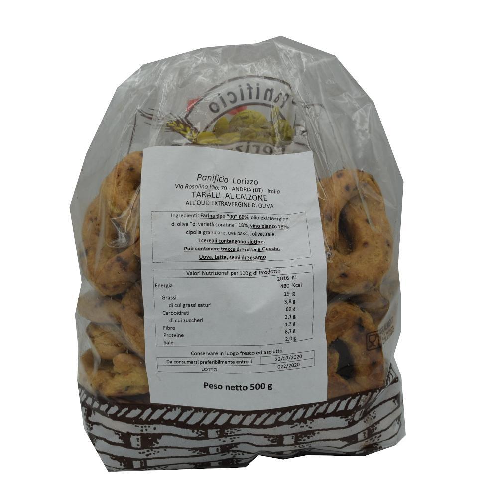 Taralli Calzone Panificio Lorizzo 500g