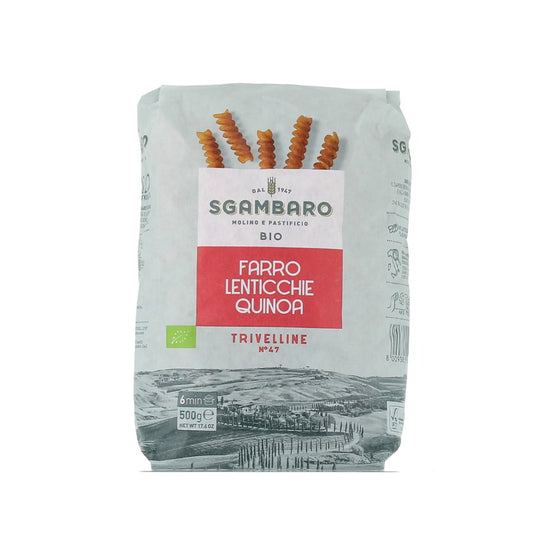 Trivelline farro, lenticchie, quinoa Sgambaro 500g