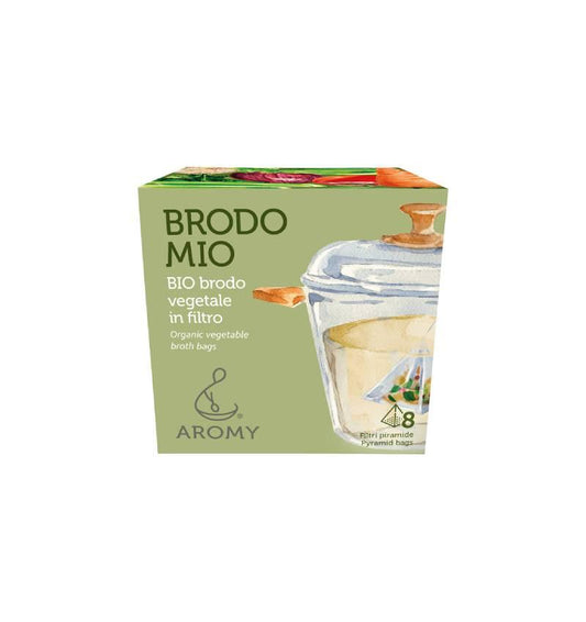 Brodo Mio - Brodo vegetale BIO in filtri fronte