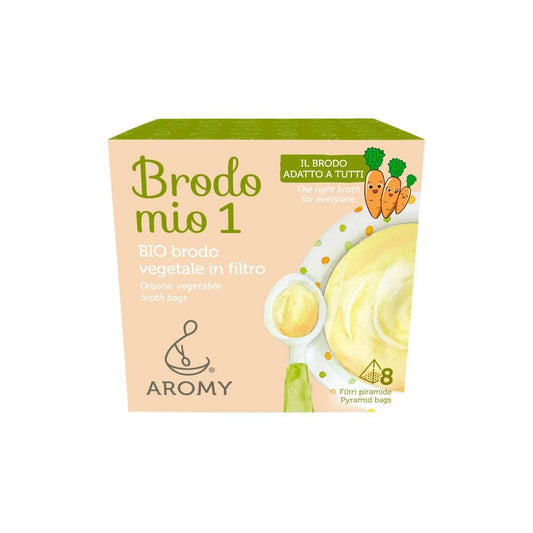 Brodo Mio 1 - Brodo vegetale BIO in filtri fronte