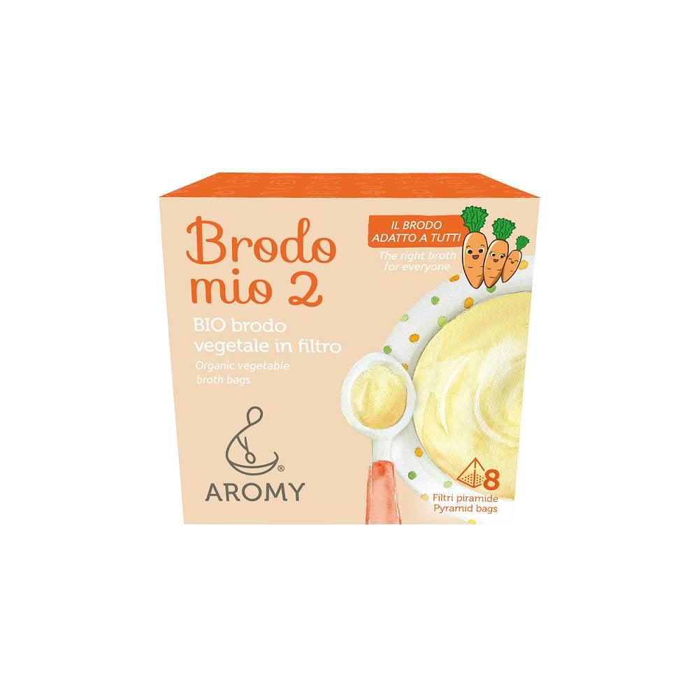 Brodo Mio 2 - Brodo vegetale BIO in filtri fronte