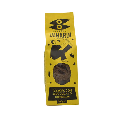 Cookies al Cioccolato Fratelli Lunardi 300g fronte
