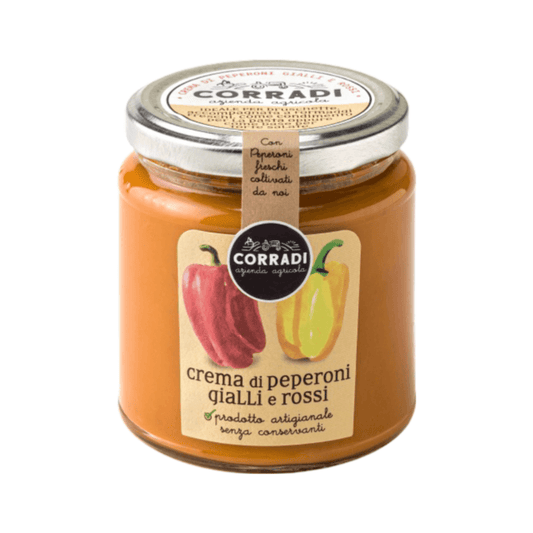 Crema vegetale di Peperoni Gialli e Rossi - Corradi