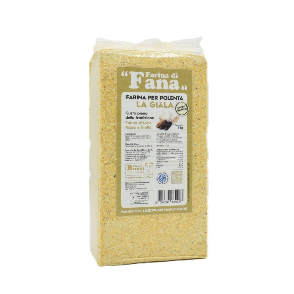 Farina per Polenta "La Giala" 1kg Buosi