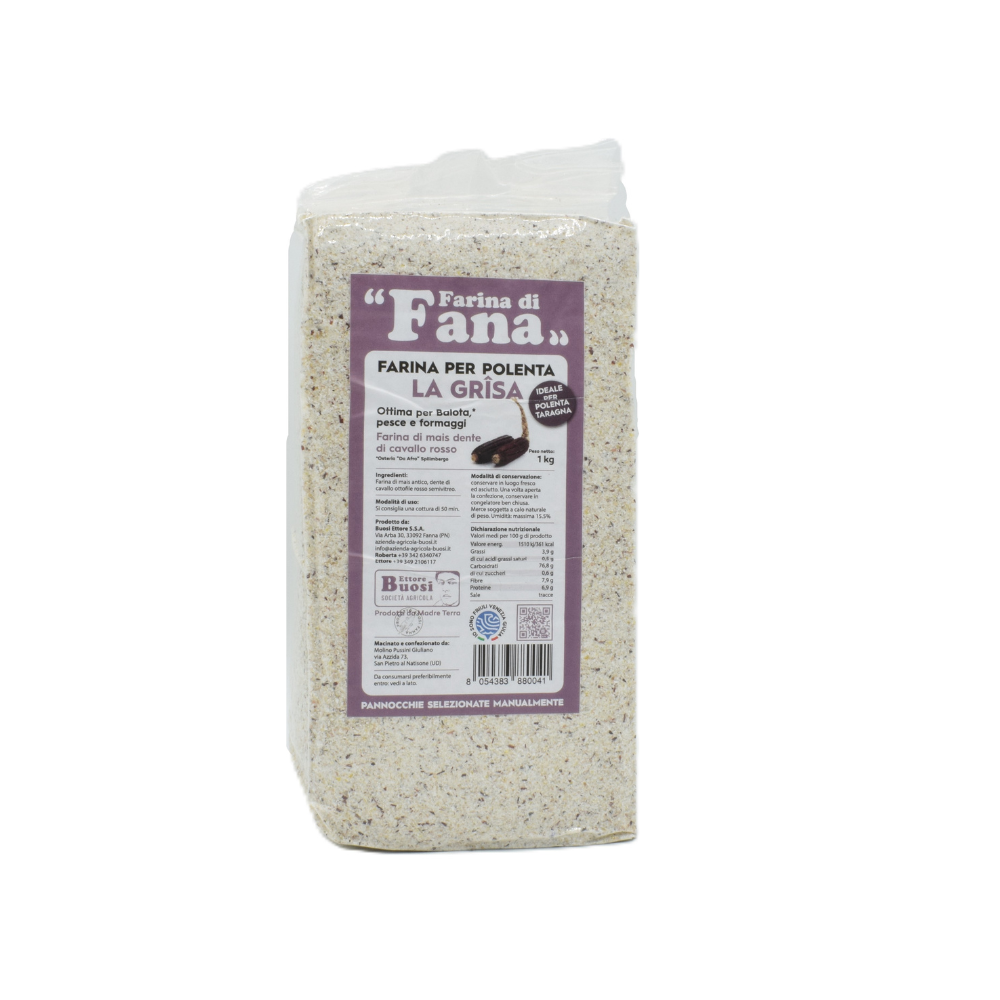 Farina per Polenta "La Grisa" 1kg Buosi