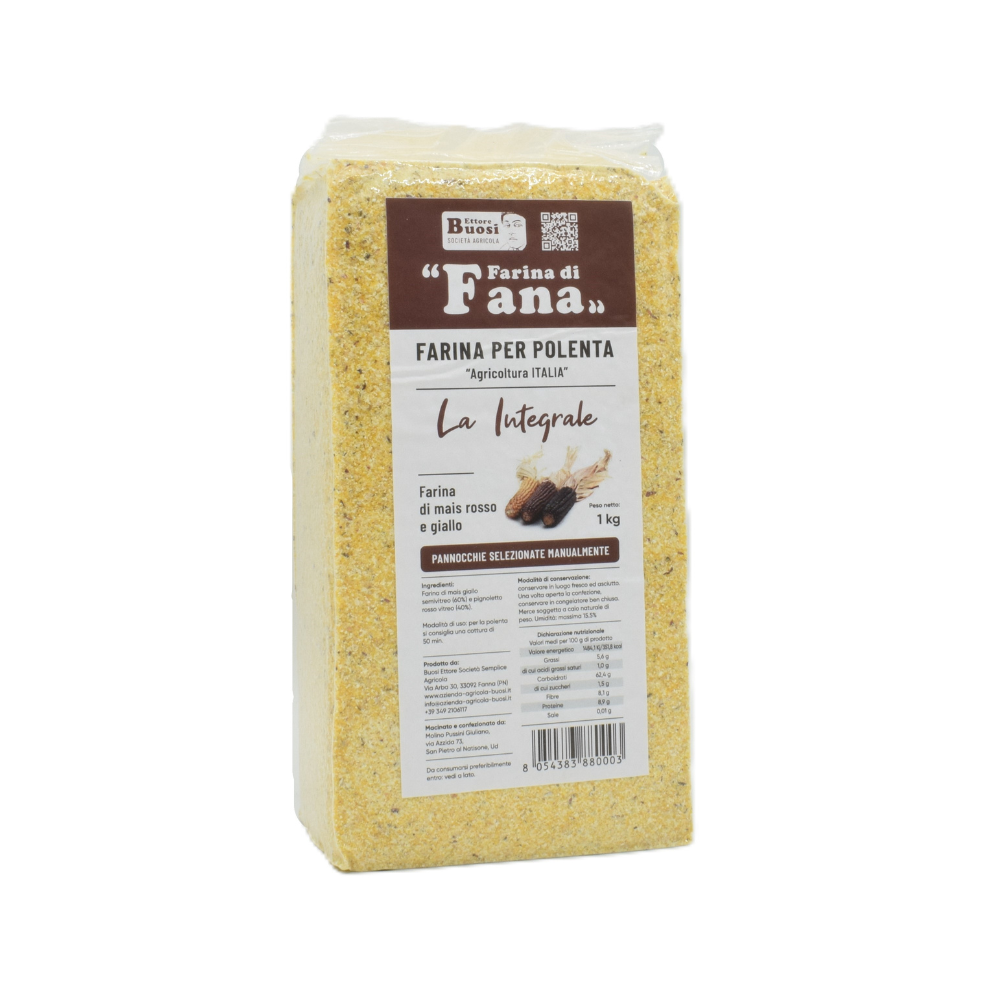 Farina per Polenta "La Integrale" 1kg Buosi