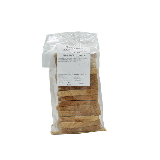 Fette Biscottate al Farro con Lievito Madre Panificio Carniato 200g