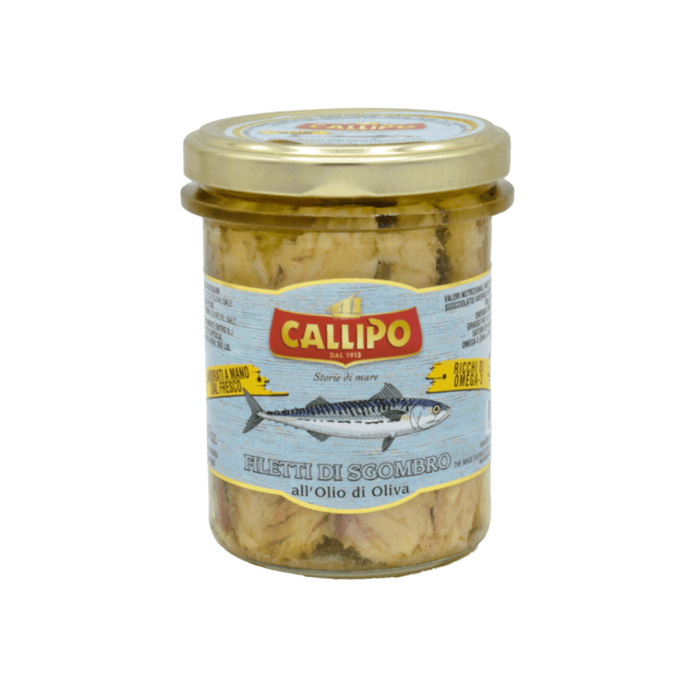 Filetti di Sgombro in Olio di Oliva 195g Callipo