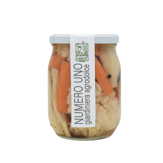 Giardiniera Agrodolce Numero Uno Corte Verde 520ml