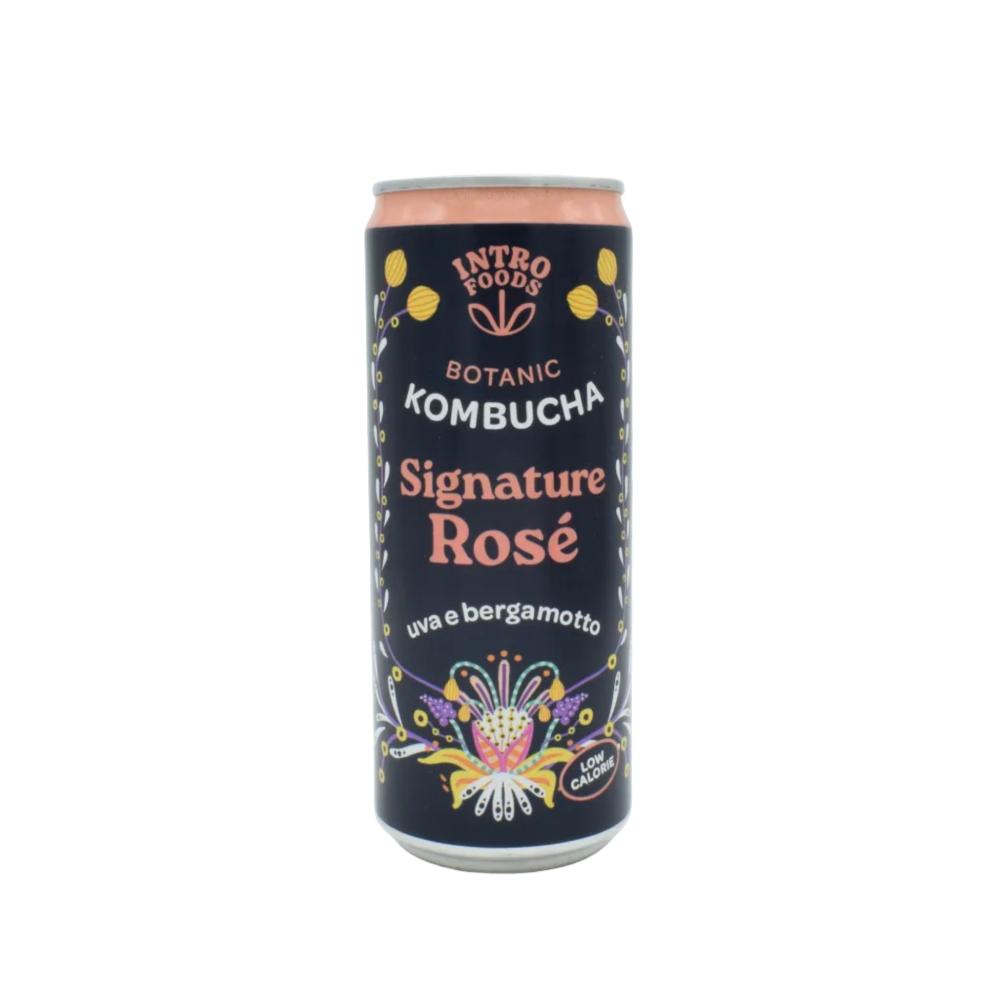 Kombucha Uva e Bergamotto Rosé IntroFoods 33ml
