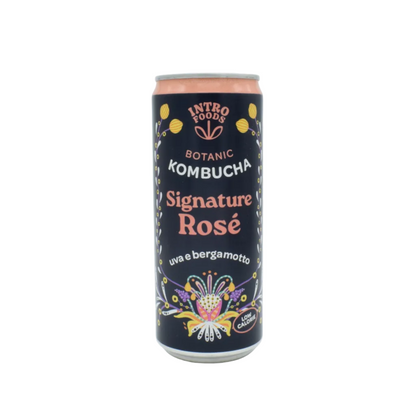 Kombucha Uva e Bergamotto Rosé IntroFoods 33ml