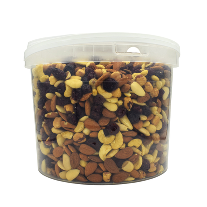 Power Mix Frutta Secca Frutta Express Secchio 3kg lato