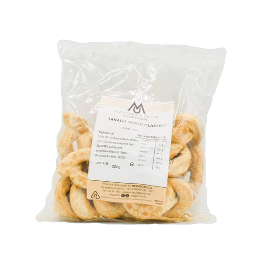 Taralli Gusto Classico Massaroapulia 250g