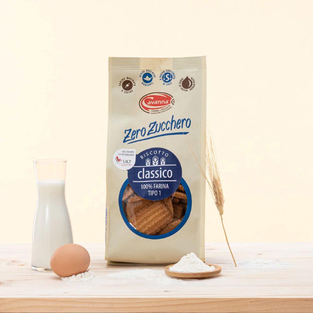 Biscotti zero zucchero classico Cavanna