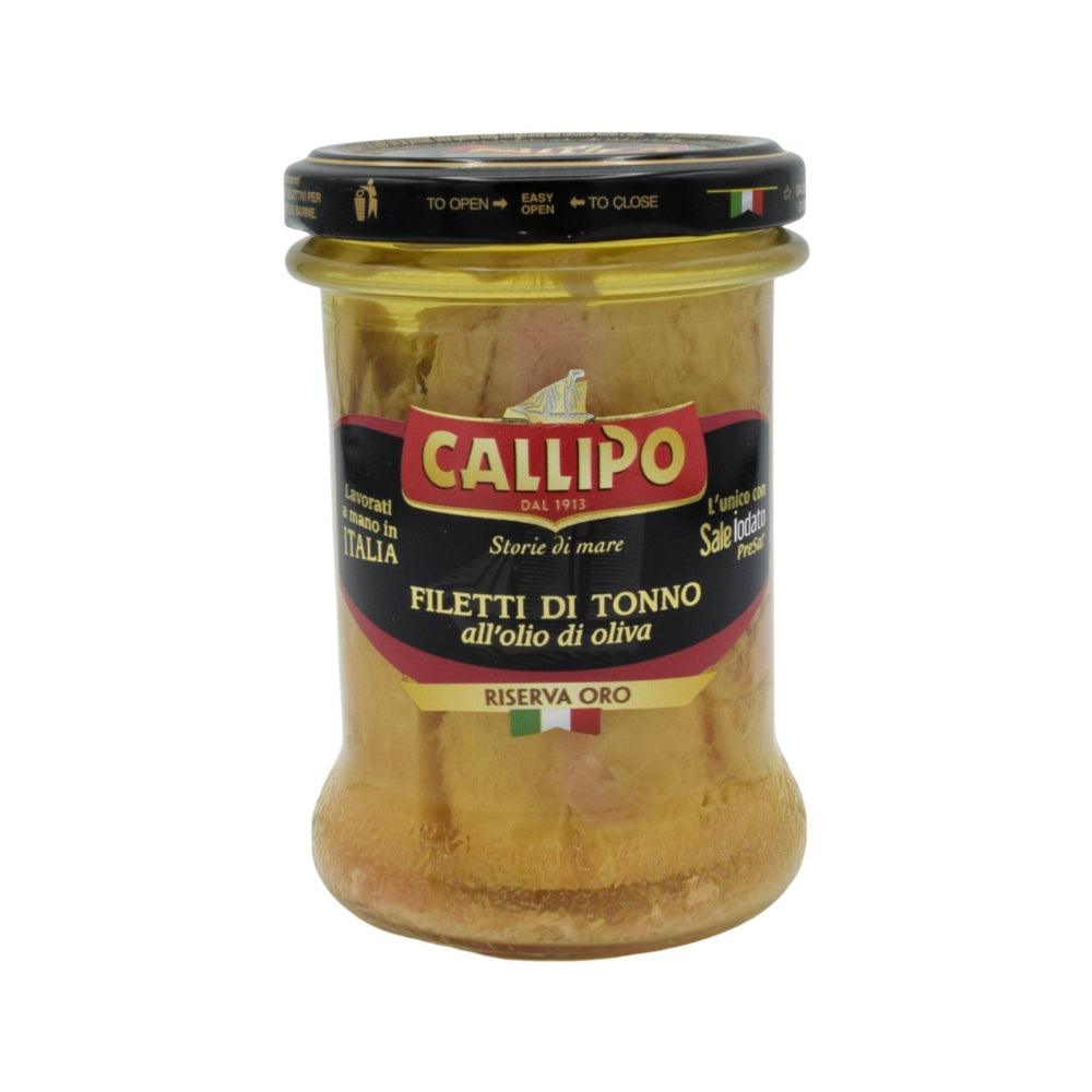 Filetti di tonno in olio d'oliva Callipo 200g