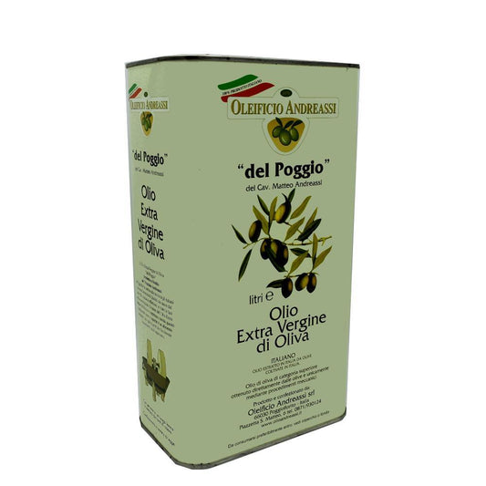 Olio extra vergine di oliva Del Poggio 5 l