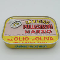 Sardine all'olio di oliva Pollastrini