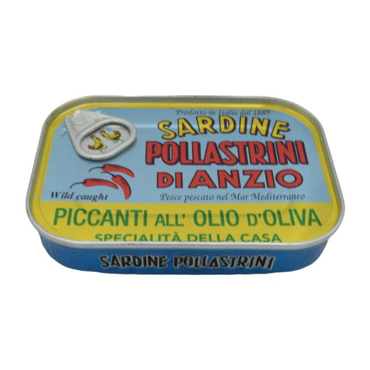 Sardine piccanti Pollastrini 100g